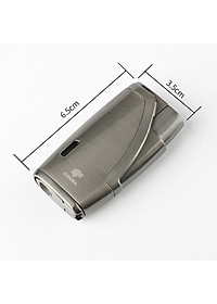 Vỏ Hột Quẹt Bật Lửa Khò 2 Tia  H015 Thiết Kế Đẹp Độc Lạ Lửa Khò Mạnh Mẽ - Dùng Gas Cao Cấp
