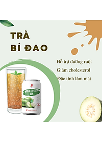 [Chính hãng] Lốc 6 Lon Bí Đao JJ (6 Lon x 300ml) - Thương hiệu Singapore