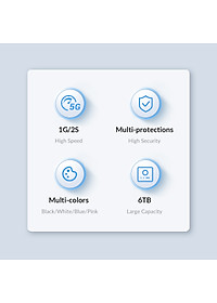 Hộp đựng ổ cứng 2.5" ORICO 25WP1-U3-BK - Hàng Chính Hãng