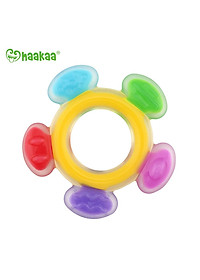 Gặm nướu hình bánh xe đu quay cho bé Haakaa. Chất liệu silicone cao cấp, an toàn. Không chứa BPA, PVC và phthalate
