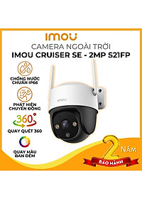 Camera IP Wifi IMOU Cruiser S42FP 4MP S22FP Quay 360 độ, Cruiser SE S41FP 4M, S21FP Có Màu Đêm - hàng chính hãng