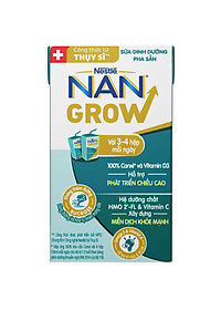 Bộ 2 Thùng 36 hộp Sữa pha sẵn Nestlé NANGROW  sữa mát công thức từ Thụy Sĩ 9(4 x 110ml) - (Bé từ 1 tuổi)
