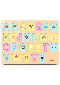 Đồ chơi xếp hình gỗ sáng tạo cho bé Deli - 74309