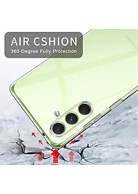Ốp lưng silicon dẻo trong suốt mỏng 0.6mm cho Samsung Galaxy S25 Fe , S24 FE , S23 Fe hiệu Ultra Thin độ trong tuyệt đối chống trầy xước - Hàng nhập khẩu