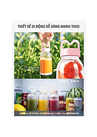 Máy xay sinh tố mini KGmeetjuice dễ sử dụng đa năng tiện lợi dung tích 500ml- Hàng chính hãng