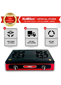 Bếp Gas Đôi Cao Cấp NaMilux DL2063BPF/NH-D3036BPF│Công suất cực đại 4.2kW│Hàng Chính Hãng