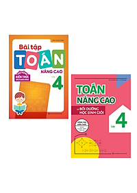 Sách: Combo 2 Cuốn Toán Nâng Cao Lớp 4