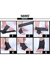 Bộ 2 quấn bảo vệ mắt cá chân AOLIKES A-1520 Sport Ankle Support