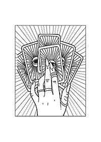 Sách Tô Màu Tarot (Tô Màu Theo Cách Của Bạn Để Khai Mở Trực Giác Diệu Kỳ )