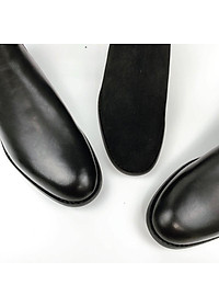 Giày Chelsea Boots công sở, đế phíp gỗ, da bò nguyên tấm