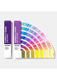 1 Bộ gồm 2 thanh quạt màu Pantone Formula Guide Coated và Uncoated GP1601A nhãn hiệu PANTONE LLC phiên bản mới nhất năm 2020 với 2,161 màu pha PMS…