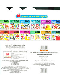 Sách 200 Miếng Bóc Dán Thông Minh - Phương Tiện Giao Thông (Tái Bản 2018)