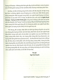 NGHỆ THUẬT CHAMPA - Tượng Các Thần Hindu Giáo - Ngô Văn Doanh - (bìa mềm)