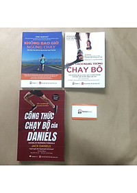 Sách - COMBO 3 cuốn Cuộc cách mạng trong chạy bộ + không bao giờ ngừng chạy + công thức chạy bộ của Daniels 