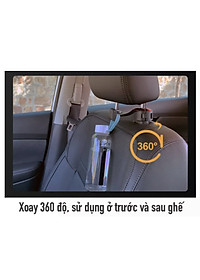 Móc Treo Kiêm Kẹp Đỡ Điện Thoại Đa Năng, Phù Hợp Nhiều Dòng Xe, Giúp Để Các Vật Nặng Gọn Gàng Trên Ô Tô Khi Di Chuyển, Vừa Giữ Chắc Chắn Các Dòng Smartphone, Dễ Dàng Và Tiện Lợi Khi Xem Video, Đọc Nội Dung Không Cần Cầm Lâu, Dễ Sử Dụng, Lắp Đặt Nhanh Chón