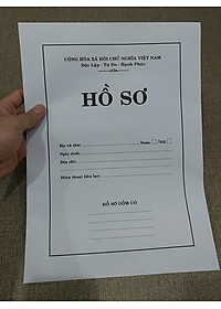 Bộ Hồ Sơ Xin Việc - Màu Trắng