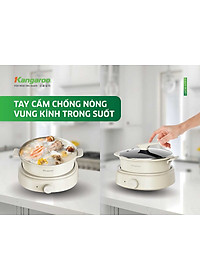 Nồi lẩu đa năng Kangaroo KGEH50N2B - Hàng chính hãng