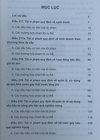Bình luận Bộ luật Hình sự năm 2015 (Phần hai-Các tội phạm), Chương XVIII, Mục 3: xâm pham trật tự quản lý kinh tế
