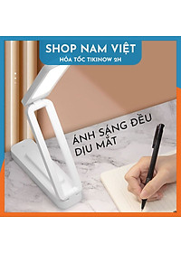 Đèn Bàn Gấp Gọn Treo Tường Tích Điện, Điều Chỉnh Ánh Sáng