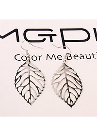 Đôi Khuyên Bông Tai Hợp Kim Hình Chiếc Lá - Phụ Kiện Thời Trang