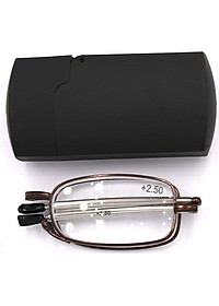 Kính xếp màu nâu tròng lão 2.5 độ_nam