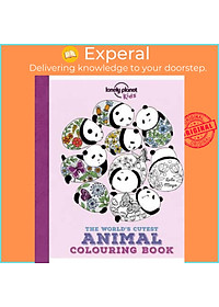 Sách - The World\'s Cutest Animal Colouring Book by Jen Feroze ...