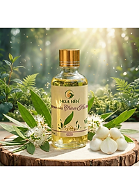 Tinh dầu Tràm ngâm củ nén 100ml - Hoa Nén - Chuẩn VietGAP - Chăm sóc sức khoẻ mẹ và bé