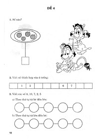 Sách Phát Triển Trí Thông Minh Toán Lớp 1 (Tái Bản 2020)