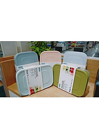 Bộ 6 hộp đựng thực phẩm chữ nhật Inochi Hokkaido (500-750-1000-1500-2000-2500ml)