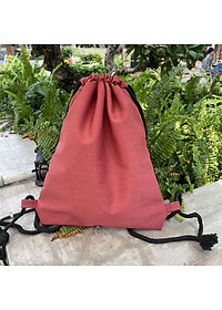 Balo dây rút vải, vải dù, vải bố, vải thun, vải nỉ, đựng giấy tờ A4, laptop, quần áo, giày thể thao