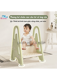 Thang mini ghế đôn 2 bậc cho bé có tai vin, Nhựa cao cấp tải trọng lên tới 75kg