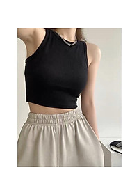 Áo ba lỗ nữ hàng Quảng Châu Cao Cấp -Áo Croptop Sát Nách Mongtoghi lạnh hàng xuất xịn siêu co dãn