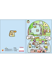 Tập Học Sinh Cô Tiên Xanh - Miền Nam - 4 Ô Ly - 96 Trang 100gsm - The Sun - Thị Trấn Mèo