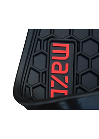 Thảm sàn, lót sàn cao su 3D không mùi Cao cấp dành cho xe Mazda 3