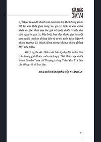 Kết Thức Cuộc Chiến 30 Năm - Thượng tướng Trần Văn Trà