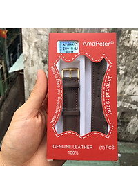 Bộ Dây Da Thay Thế Cho Đồng Hồ Đeo Tay Nam Nữ Nhiều Size