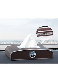 Hộp Đựng Khăn Giấy Trên ô Tô Có Đồng Hồ Và Bảng Số điện Thoại Cao Cấp (Kèm Video thực tế)