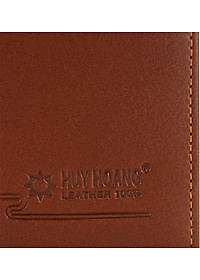 Ví nam Huy Hoàng da bò sọc ngang kiểu đứng nhiều màu HT2138-39-40