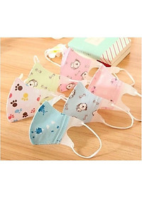Khẩu trang trẻ em 3D (hàng đẹp) cho bé 0-10 tuổi