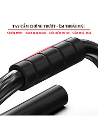 Dụng Cụ Tập Chống Đẩy Cầm Tay Màu Đen Chính Hãng Amalife - Dụng Cụ Hít Đất Cầm Tay Cao Cấp Bằng Thép Cứng Đen Huyền Bí