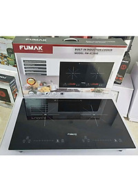 Bếp Từ Đôi Fumak FM-IC2000 Mặt kính cường lực, hệ thống cảm ứng, công suất 4000W - Hàng Chính Hãng