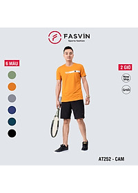 Bộ thể thao nam Fasvin AT20252.HN chất vải mềm nhẹ co giãn mát mẻ không bai không xù