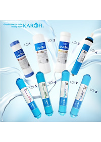 Bộ 8 Lõi Lọc Nước Thay Máy Lọc Nước RO KAROFI 8 Cấp Lọc