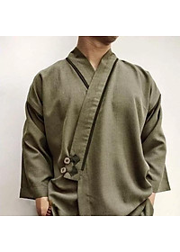 Set Đồ Lam Đi Chùa Cao Cấp Cho Nam s1