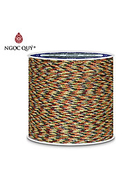 Combo 2 bó dây ngũ sắc đan vòng - Dây chỉ ngũ sắc handmade - Ngọc Quý Gemstones