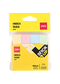 Giấy Nhắn Deli, 76×19Mm, 4×100 Tờ - 1 Tệp - EA11002