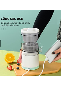 [KOSUYTU] Máy Ép Hoa Quả Tự Động Không Dây - Máy Vắt Ép Chậm Trái Cây Tự Động Nhỏ Gọn Sạc USB