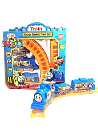 Đồ chơi xếp hình đường ray tàu hỏa chạy bằng pin cho bé