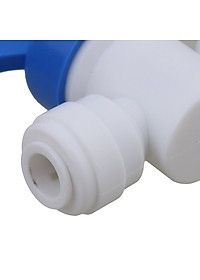 Bộ 2 van khóa 2 đầu dây 6mm nối nhanh dùng lắp lọc nước, dàn tưới cây, bể thủy sinh, cá cảnh, bán cạn