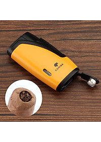 Vỏ Hột Quẹt Bật Lửa Khò 2 Tia  H015 Thiết Kế Đẹp Độc Lạ Lửa Khò Mạnh Mẽ - Dùng Gas Cao Cấp